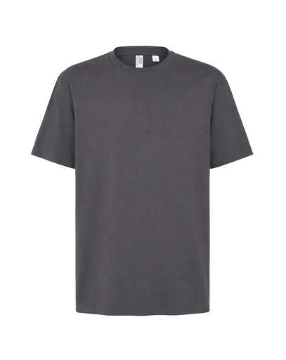 T-shirt Oversize Bawełniany TSUAOVER - Graphite