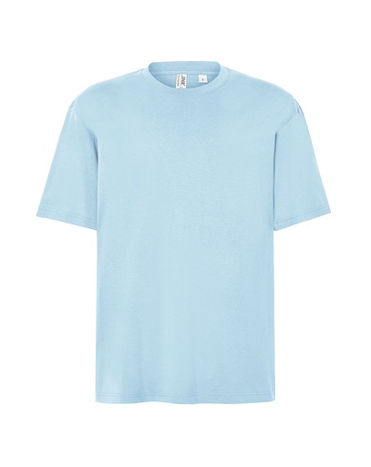 T-shirt Oversize Bawełniany TSUAOVER - Sky Blue