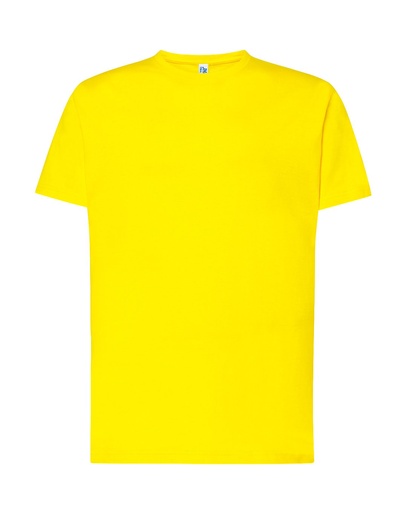 Koszulka Klasyczna Bawelniana JHK150 - Yellow