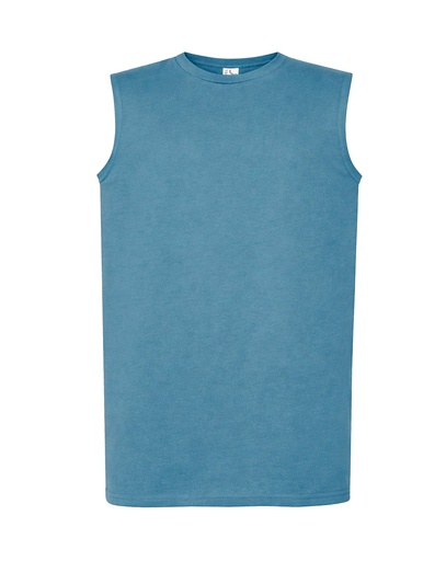 T-shirt Bawełniany TSUA TNK - Petrol Blue