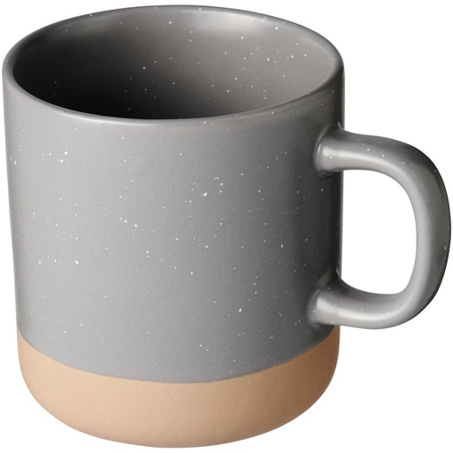 Kubek ceramiczny Pascal o pojemności 360 ml 100540 - Szary