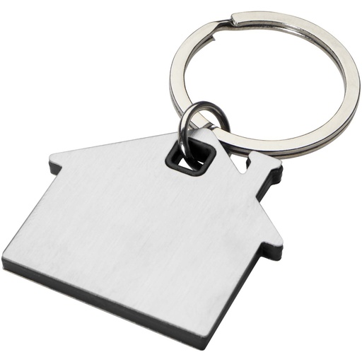 Łańcuszek na klucze Nook, z brelokiem w kształcie domu 104595 - Czarny