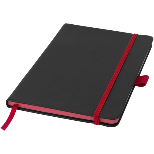 Notes A5 w twardej okładce Colour-edge 106907 - Czarno-czerwony