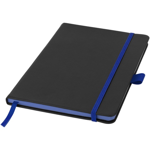 Notes A5 w twardej okładce Colour-edge 106907 - Czarno-królewski niebieski