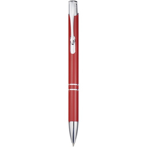 Aluminiowy długopis automatyczny Moneta 107105 - Czerwony