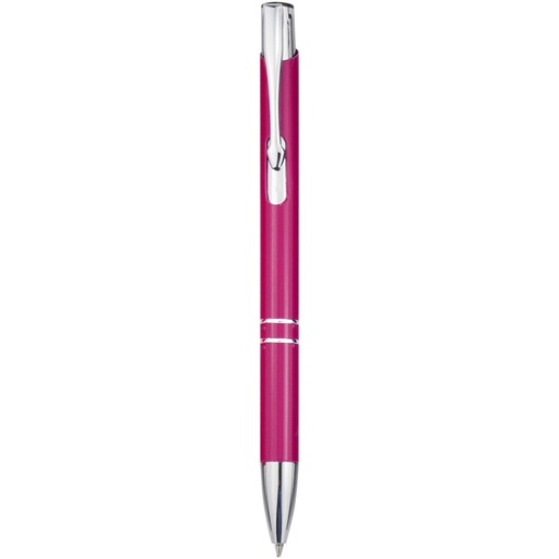 Aluminiowy długopis automatyczny Moneta 107105 - Magenta