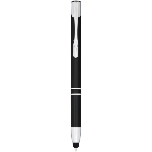 Długopis ze stylusem Moneta 107298 - Czarny
