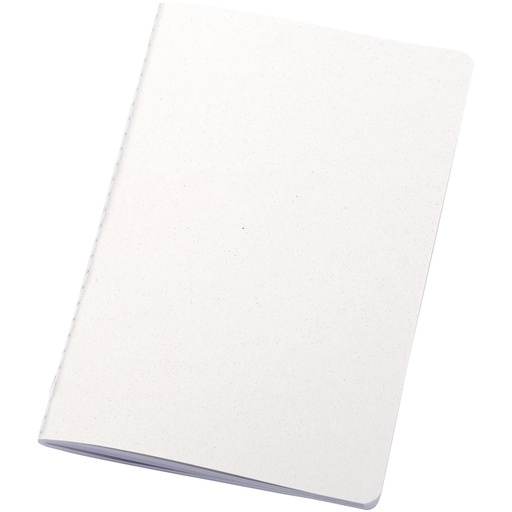 Notatnik Fabia z okładką z gniecionego papieru 107749 - Biały