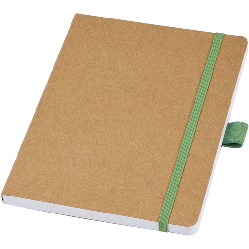 Berk notatnik z papieru z recyklingu 107815 - Zielony