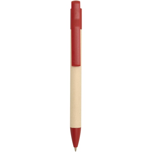 Liliana długopis z papieru trzcinowego (niebieski tusz) 107983 - Ceglasty