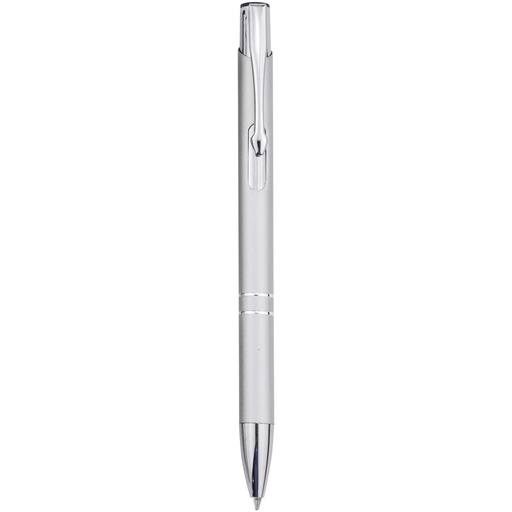 Moneta długopis z aluminium z recyklingu 107984 - Srebrny