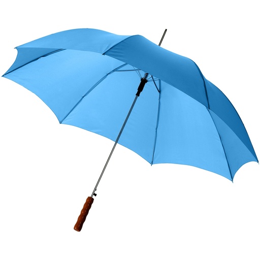 Parasol automatyczny Lisa 23'' z drewnianą rączką 109017 - Procesowy niebieski