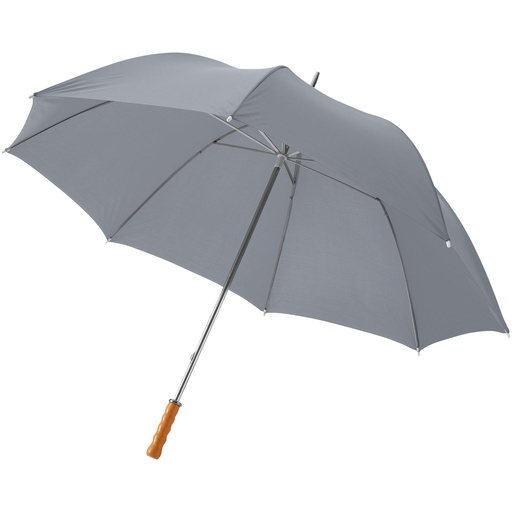 Parasol golfowy Karl 30'' z drewnianą rączką 109018 - Szary