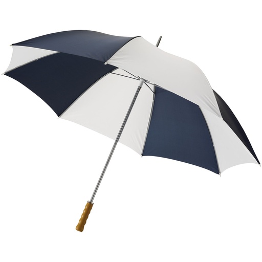 Parasol golfowy Karl 30'' z drewnianą rączką 109018 - Granatowo-biały