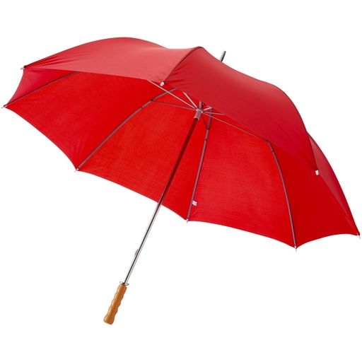 Parasol golfowy Karl 30'' z drewnianą rączką 109018 - Czerwony