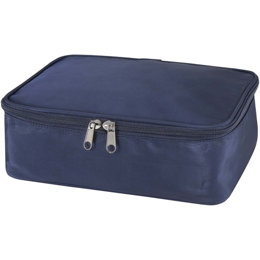 Muse organizer na kosmetyki do makijażu z certyfikatem GRS z tworzywa RPET 120770 - Granatowy