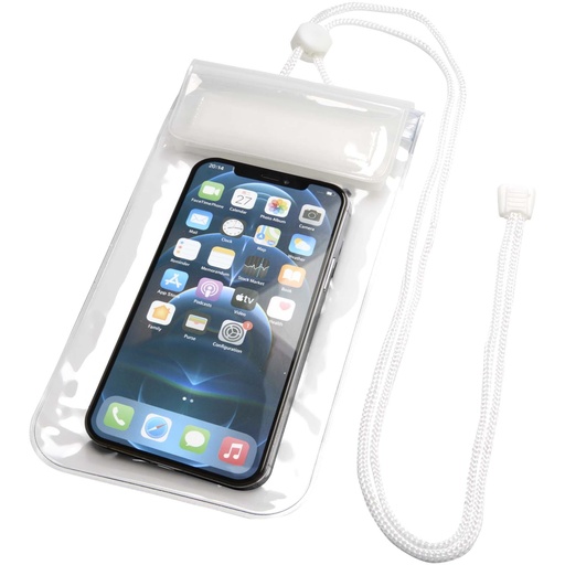 Dombay wodoodporne etui na telefon rozmiar L 124432 - Biały