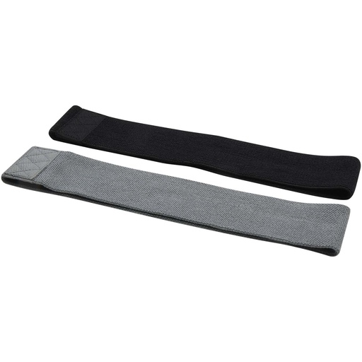 2-częściowy zestaw taśm do ćwiczeń Grip 127065 - Czarno-szary
