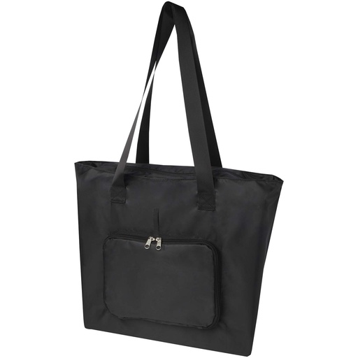 Składana torba na zakupy EcoFold z materiału RPET, o pojemności 16 l 130091 - Czarny