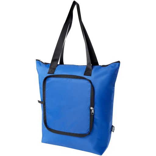 Składana torba termiczna EcoFold z materiału RPET, o pojemności 15 l 130092 - Królewski niebieski