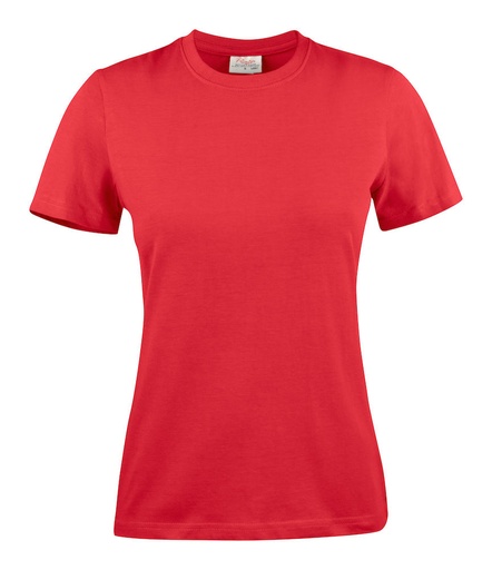 Ladies Heavy T-Shirt - Red