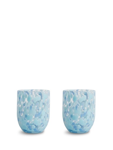 Messy Szklanka 2-Pack – Niebieski - Blue