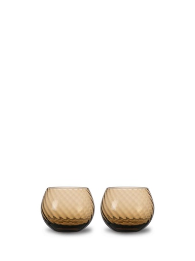Szklanka OPACITY do wody 2 szt 5281602704 - Brown