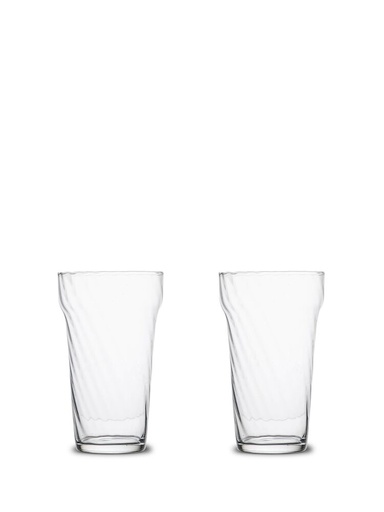 OPACITY Szklanka wysoka 2 szt – Przezroczysty - Clear