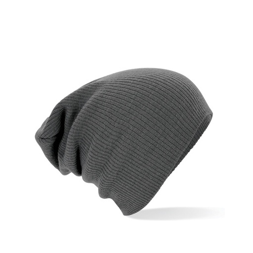 Czapka Dwuwarstwowa Prazkowana Akrylowa CB461 - Smoke Grey