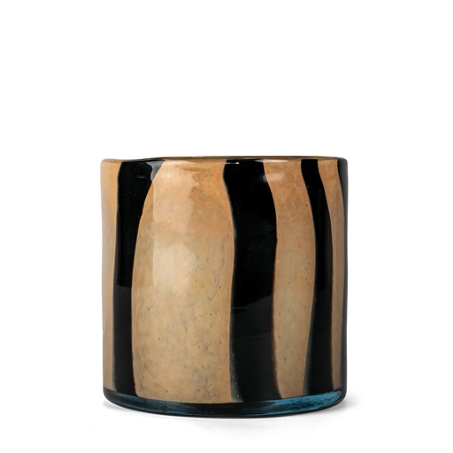 Świecznik/Wazon Calore Curve 5280600223 - Black