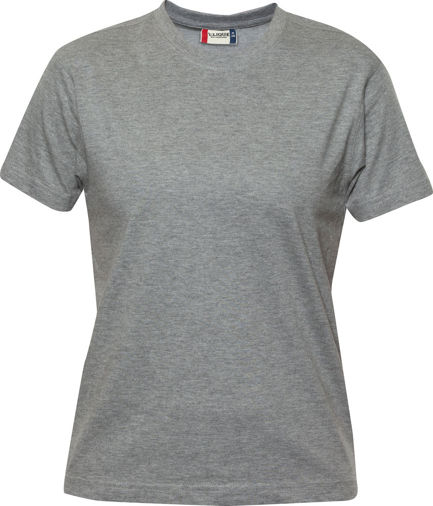 CLIQUE PREMIUM-T LADY – GREY MELANGE