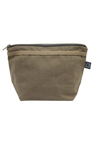 CANVAS TOILET CASE – DARK OLIVE