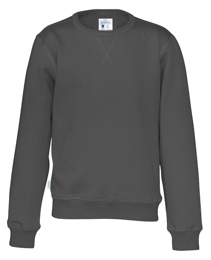 CREW NECK KID – CHARCOAL