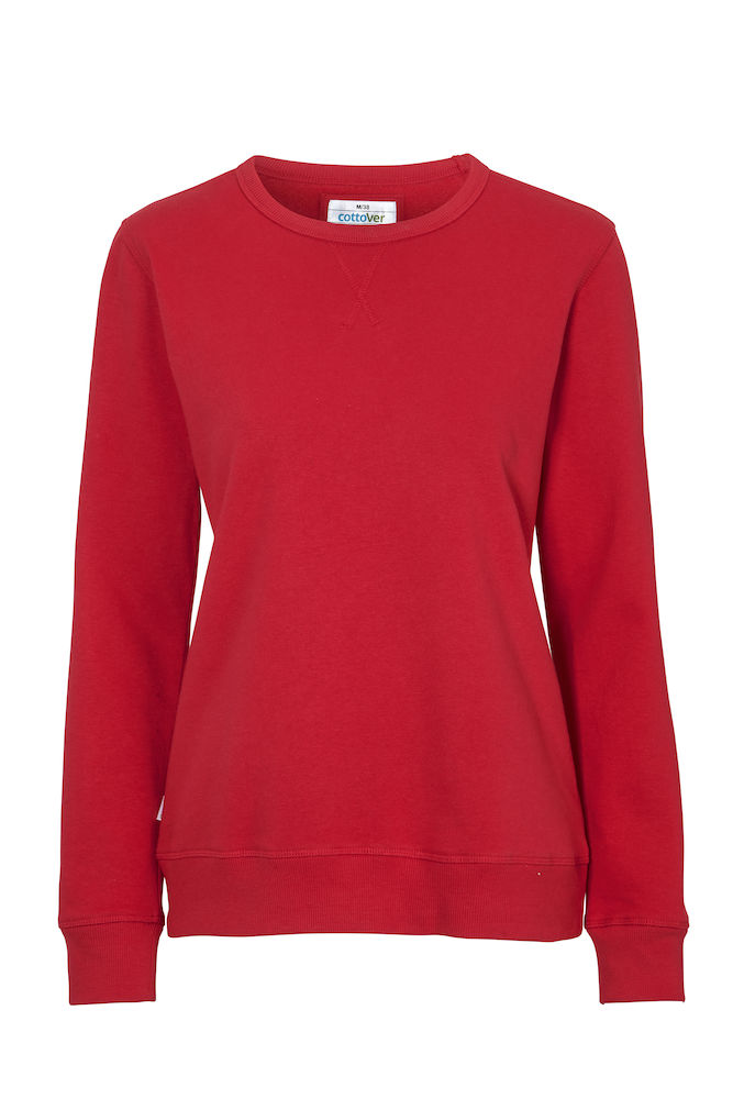 CREW NECK WOMAN – RED