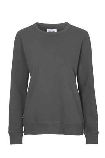 CREW NECK WOMAN – CHARCOAL