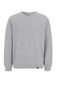 F. TERRY CREW NECK – GREY MELANGE