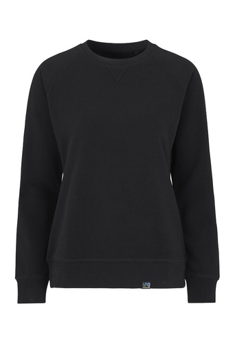 F. TERRY CREW NECK WOMAN – BLACK