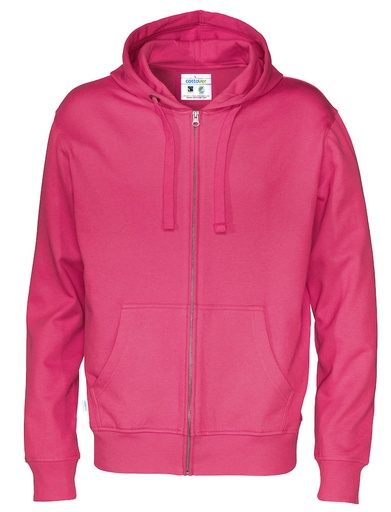 FULL ZIP HOOD – CERISE