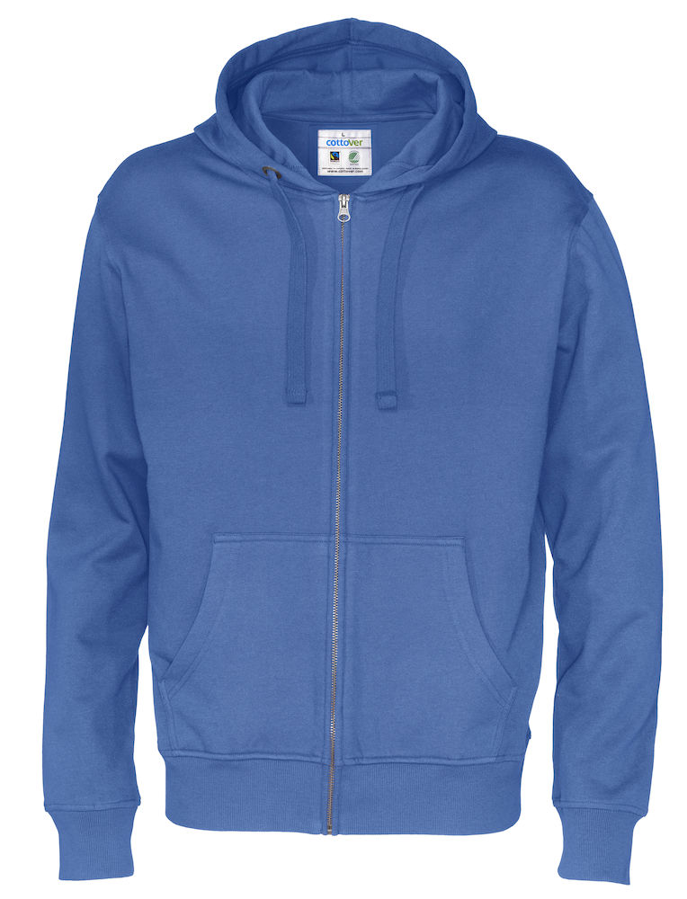 FULL ZIP HOOD – ROYAL BLUE