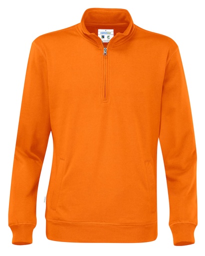 HALF ZIP UNISEX – ORANGE