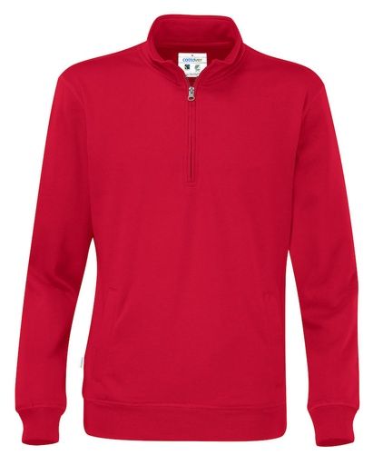HALF ZIP UNISEX – RED