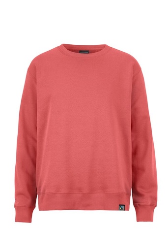 KEY CREW NECK – DUSTY RED