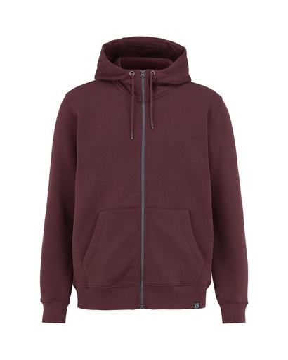 Bluza Key Fz Hood 141210 - Burgundy