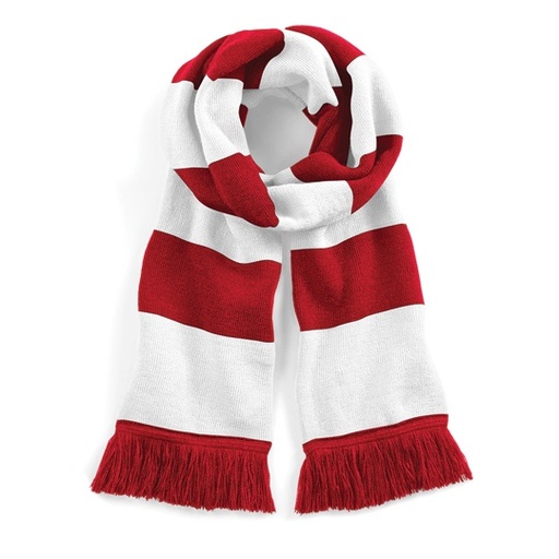 Szalik Dwuwarstwowy Akrylowy CB479 - Classic Red & White