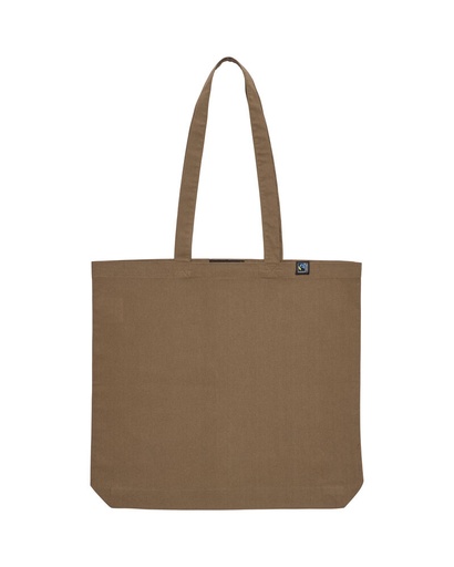 KEY TOTEBAG (GOTS) – BROWN