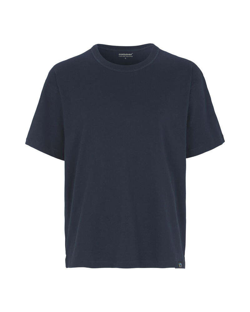 OVERSIZE T-SHIRT (GOTS) – NAVY