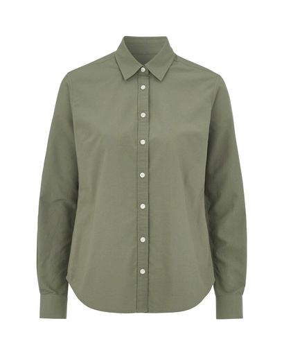 OXFORD SHIRT WOMAN – OLIVE