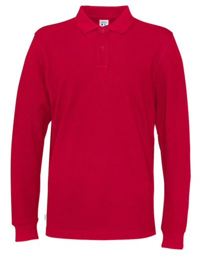 PIQUE LONG SLEEVE – RED