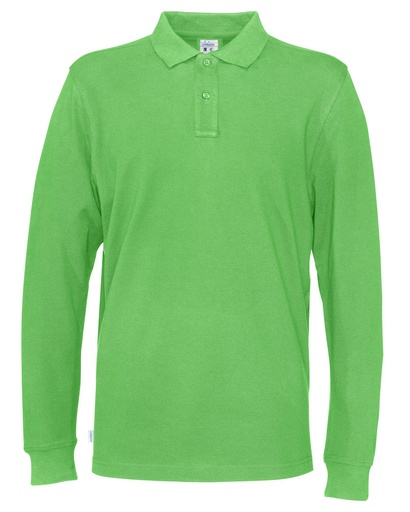 Koszulka polo Pique Long Sleeve 141018 - Green