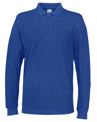 PIQUE LONG SLEEVE – ROYAL BLUE